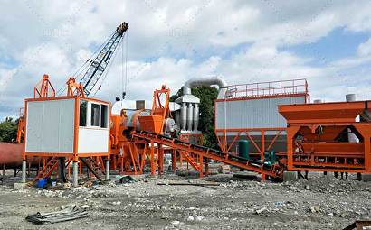 How to set up the drying and heating system of asphalt mixing plant